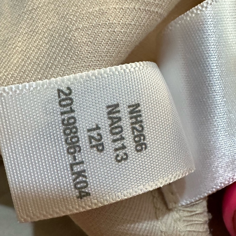 Madewell Harlow Wide Leg Linen Blend Pants Seed Khaki 12 Petite NWT - Picture 7 of 11